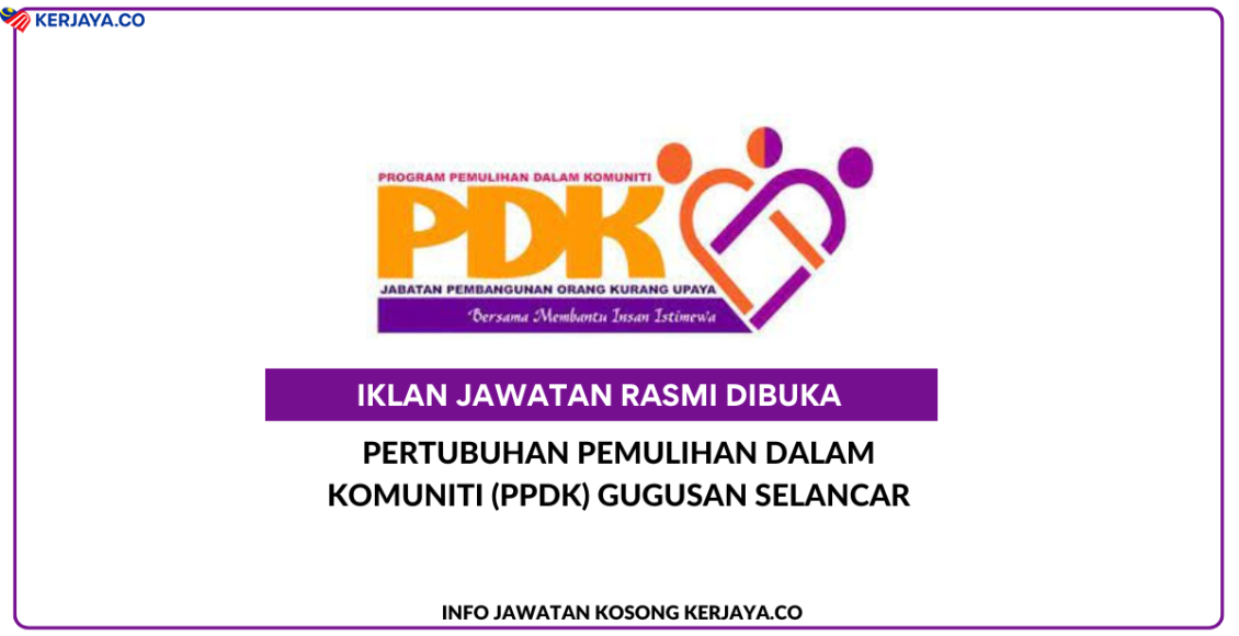 Pertubuhan Pemulihan Dalam Komuniti (PPDK) Gugusan Selancar