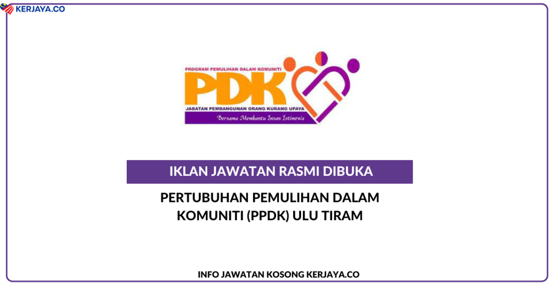 Pertubuhan Pemulihan Dalam Komuniti (PPDK) Ulu Tiram