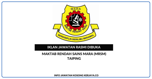 Maktab Rendah Sains MARA (MRSM) Taiping
