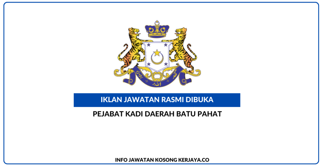 Pejabat Kadi Daerah Batu Pahat