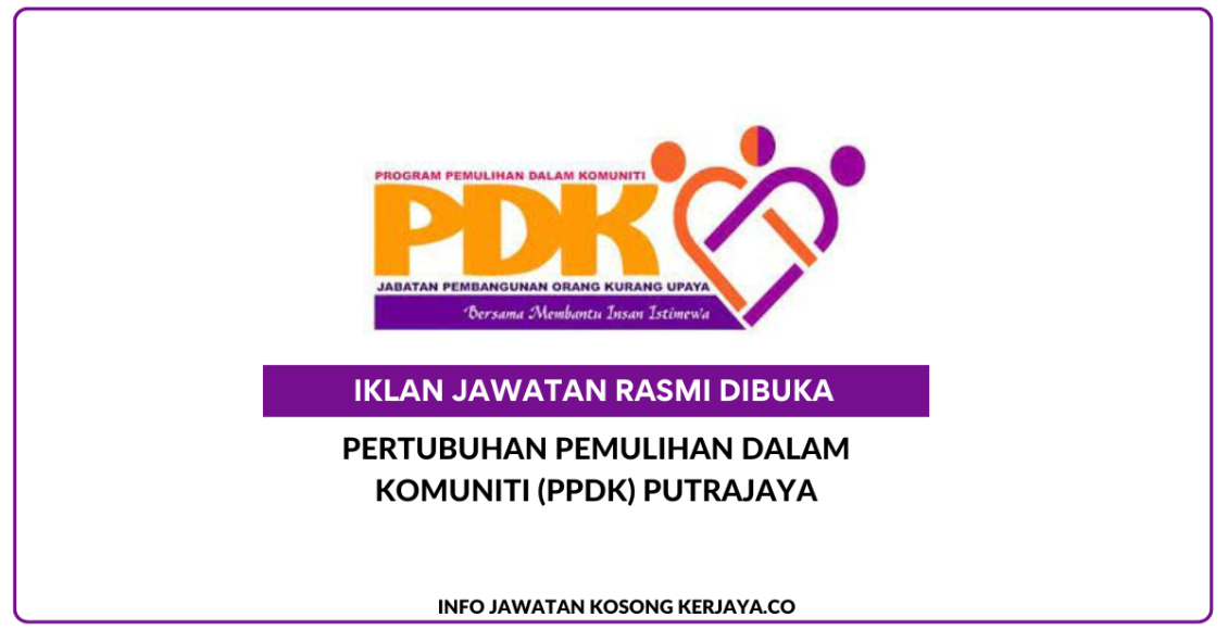 Pertubuhan Pemulihan Dalam Komuniti (PPDK) Putrajaya (1)