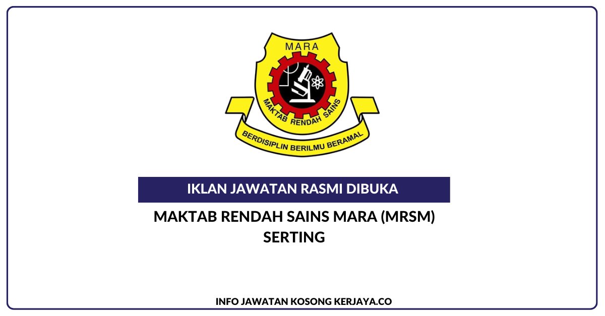 Maktab Rendah Sains MARA (MRSM) Serting