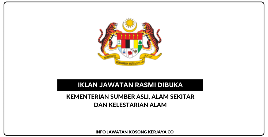 Kementerian Sumber Asli, Alam Sekitar Dan Kelestarian Alam