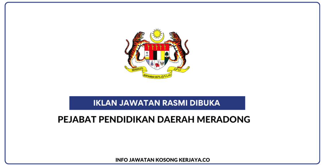 Pejabat Pendidikan Daerah Meradong