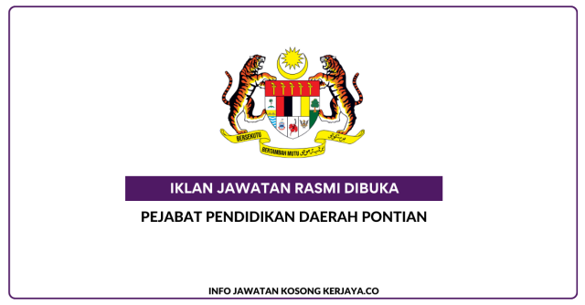 Pejabat Pendidikan Daerah Pontian ~ 100 Kekosongan Guru Ganti MySTEP