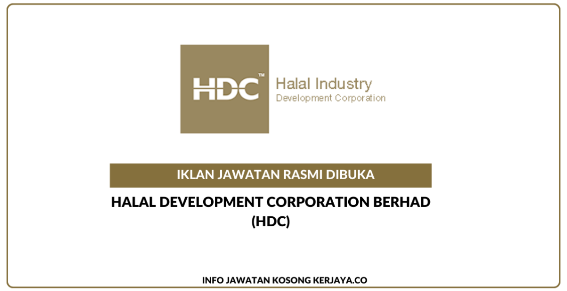 Halal Development Corporation Berhad (HDC)