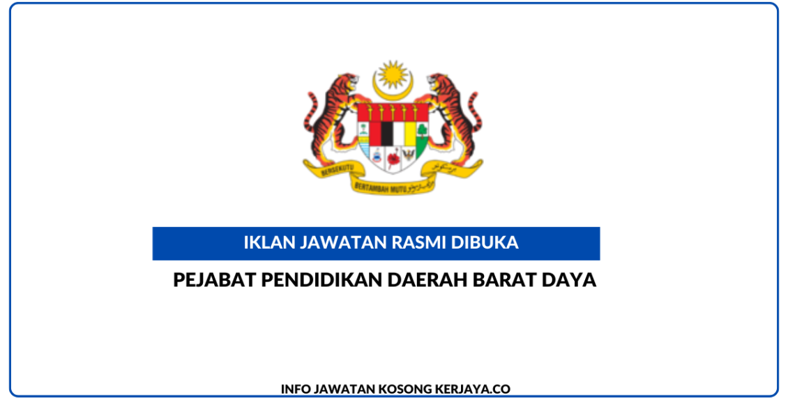 Pejabat Pendidikan Daerah Barat Daya