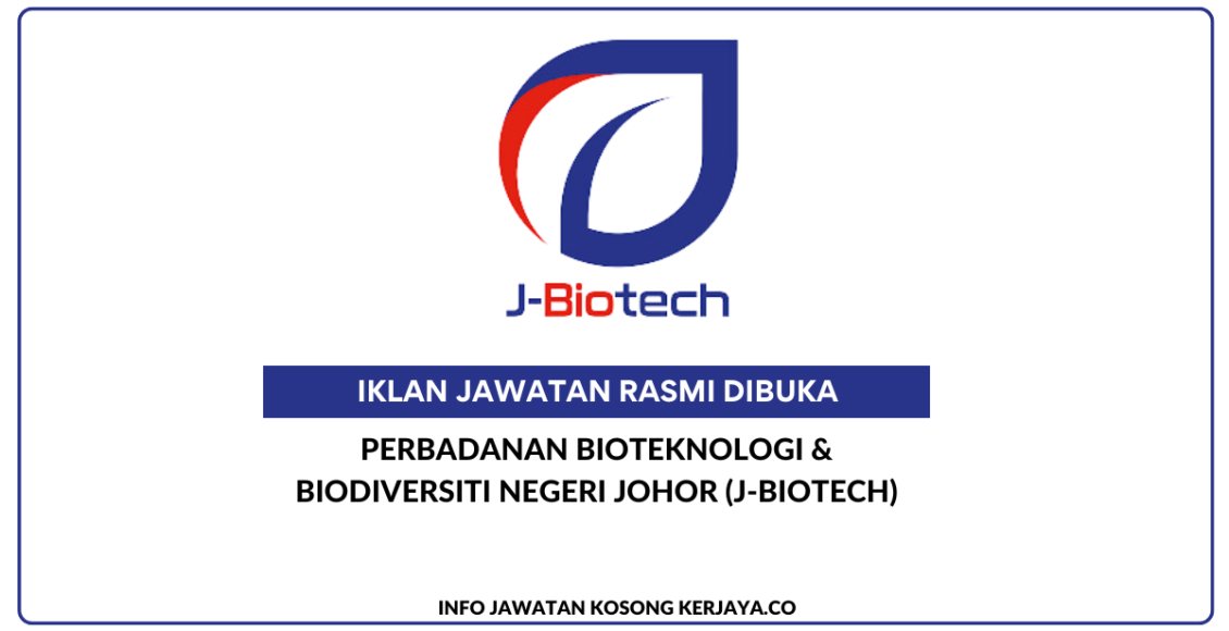 Perbadanan Bioteknologi & Biodiversiti Negeri Johor (J-Biotech)