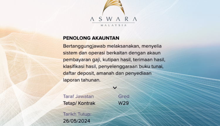 IKLAN Akademi Seni Budaya Dan Warisan Kebangsaan (ASWARA)