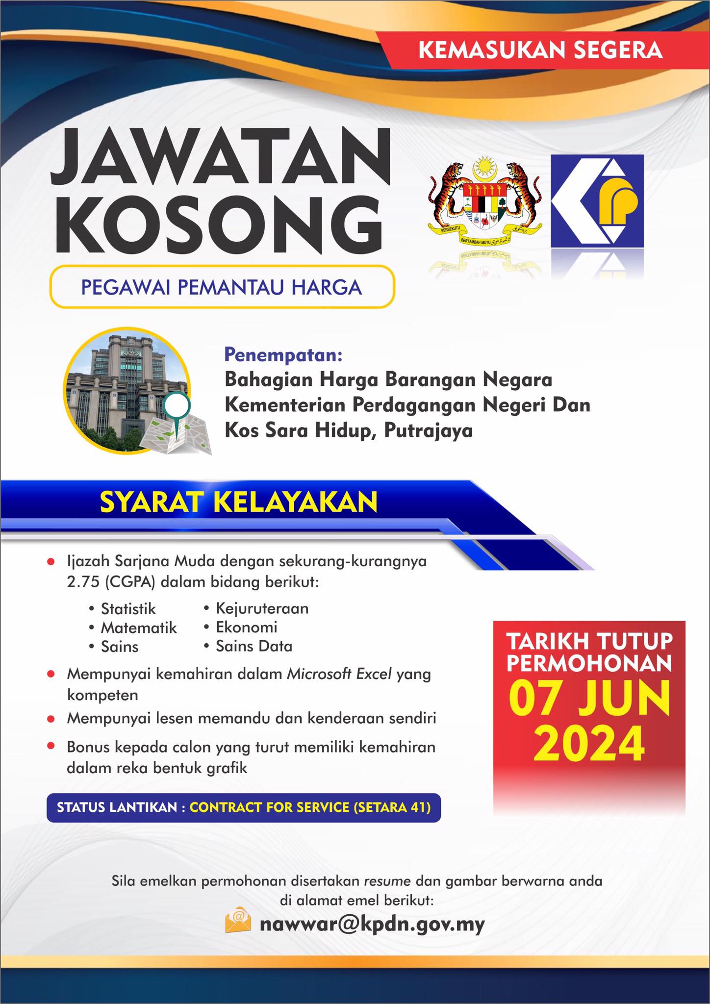 Kpdn hep putrajaya pantau harga