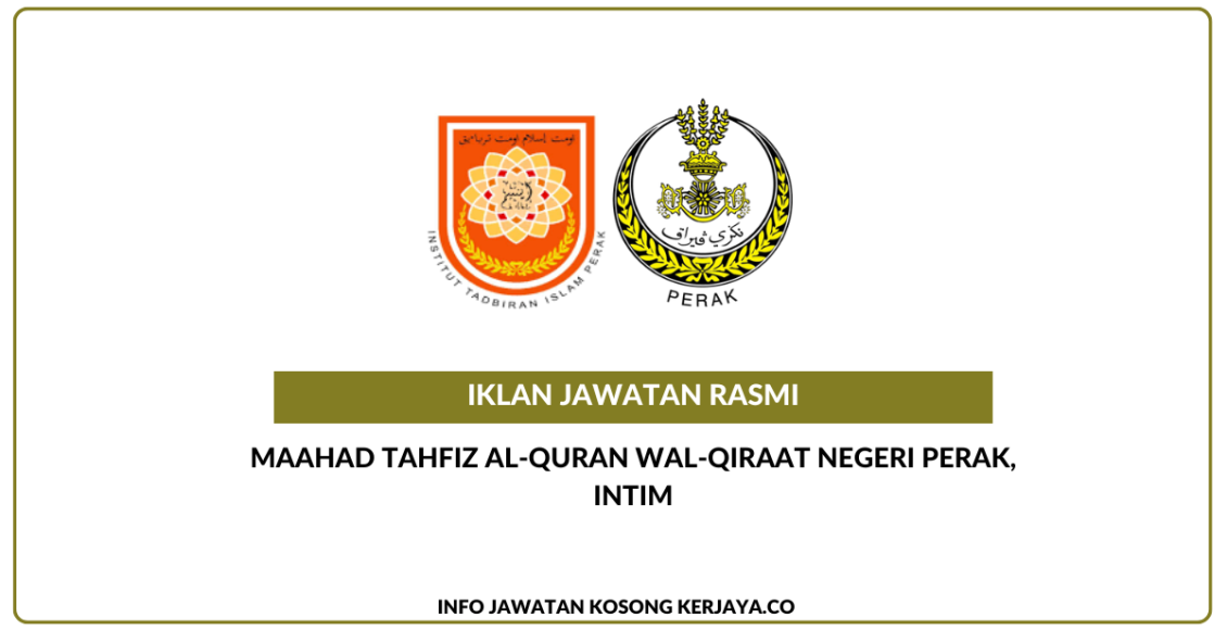 Maahad Tahfiz Al-Quran Wal-Qiraat Negeri Perak, INTIM