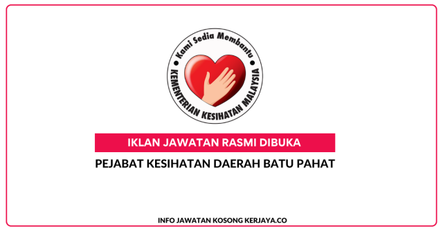 Pejabat Kesihatan Daerah Batu Pahat ~ Jawatan Kosong Penolong Pegawai Sains (Kaji Serangga)
