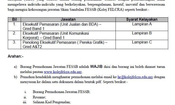 FELCRA KOLEJ NEW 1