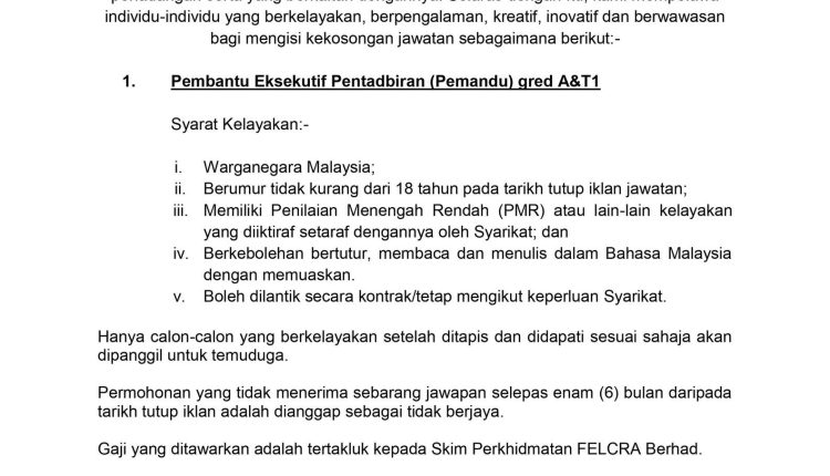 felcra berhad