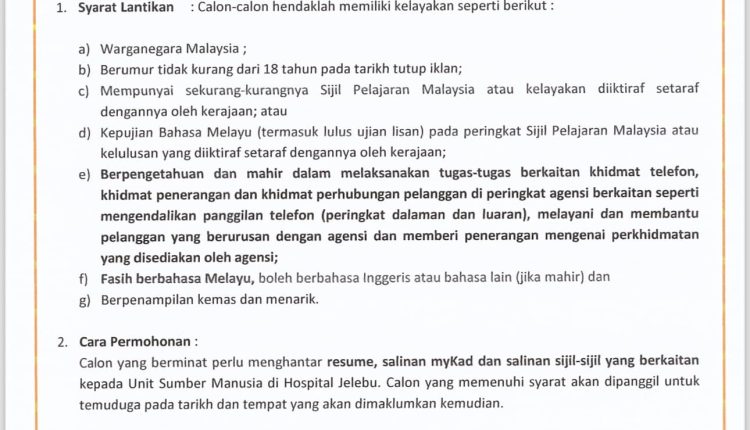 jelebu hospital