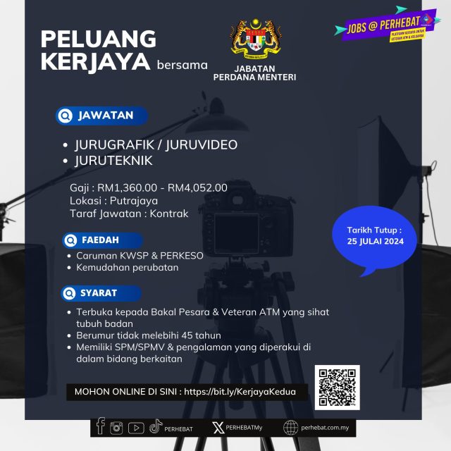 Iklan Jawatan Jabatan Perdana Menteri Kerja Kosong Kerajaan Swasta