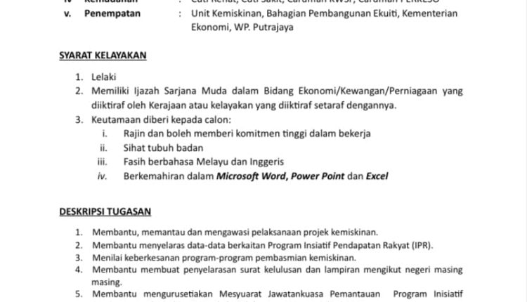 kementerian ekonomi