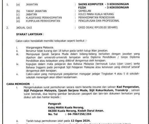 kolej mara kuala nerang