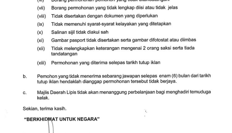 lipis majlis 4