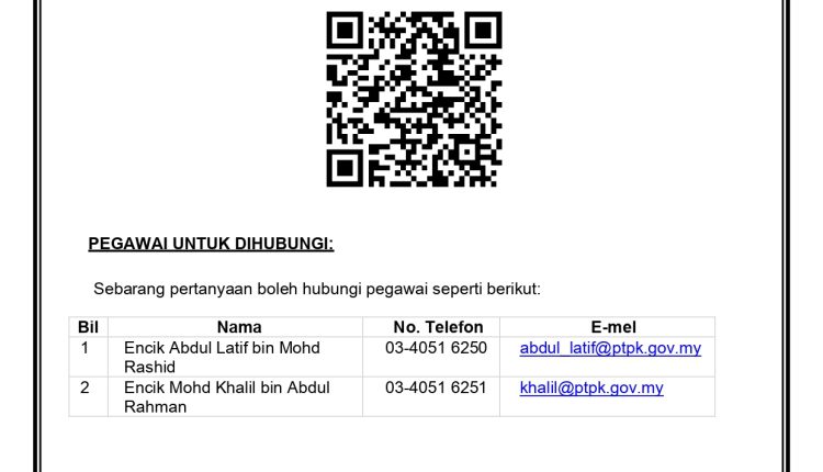 ptptk new julai 3