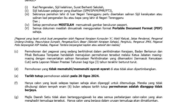 setiu majlis 3