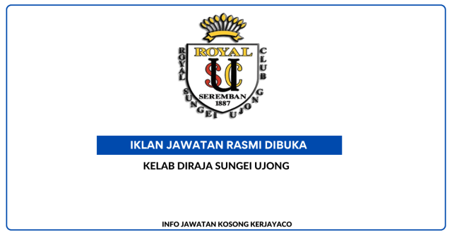 Kelab Diraja Sungei Ujong ~ Jawatan Kosong Gardener, Receptionist/Front Desk & Accounts Officer