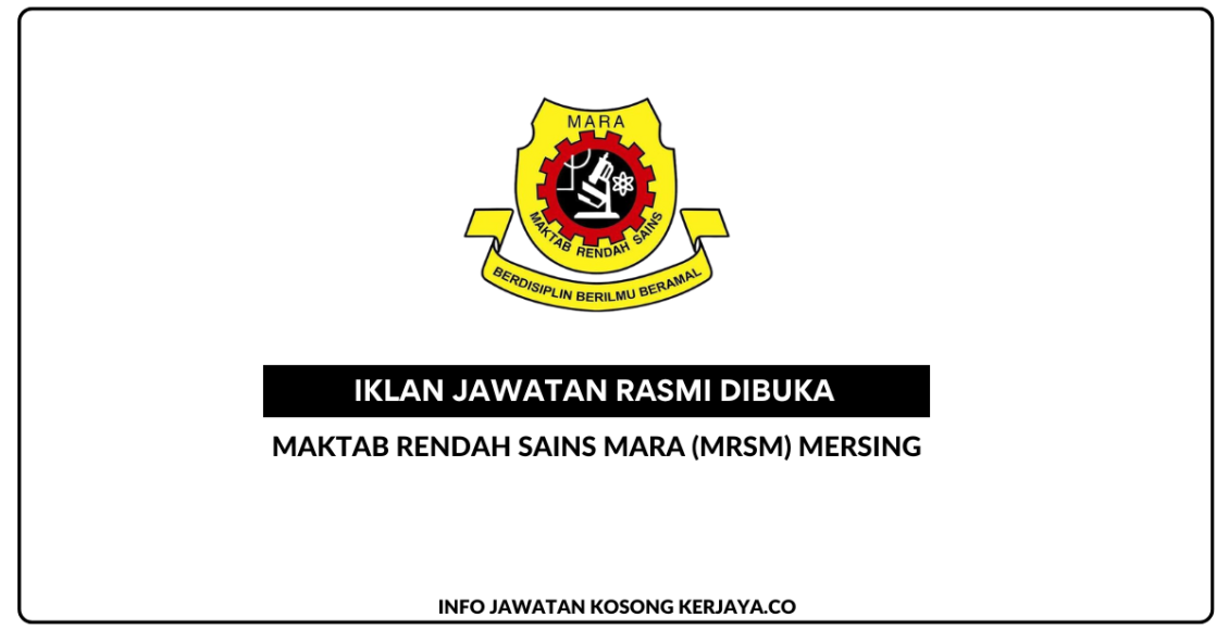 Maktab Rendah Sains MARA (MRSM) Mersing