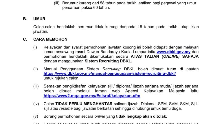 dbkl msyrkt 3