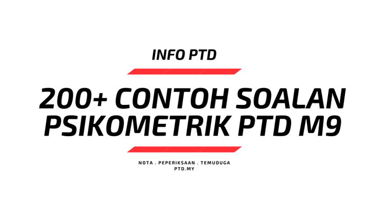 Nota Psikometrik PTD