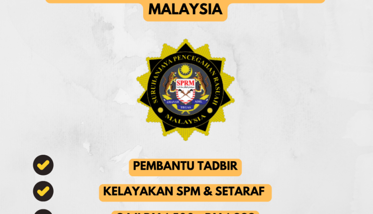 iklan SURUHANJAYA PENCEGAHAN RASUAH MALAYSIA