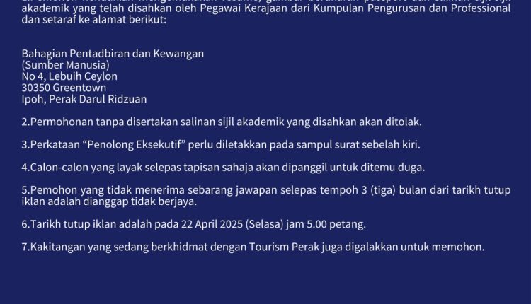 tourism perak new 2
