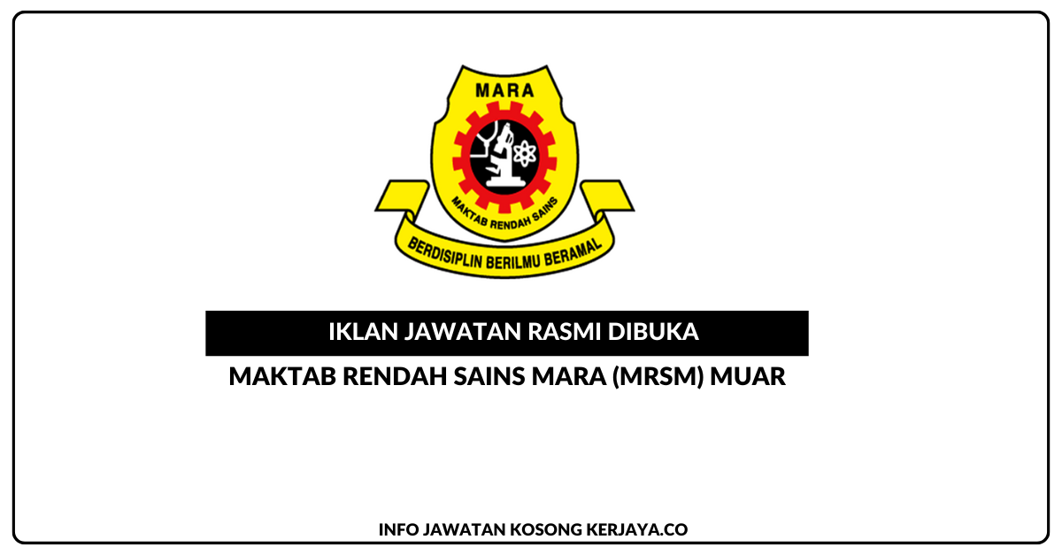 Maktab Rendah Sains MARA (MRSM) Muar