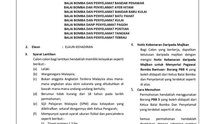 bomba johor