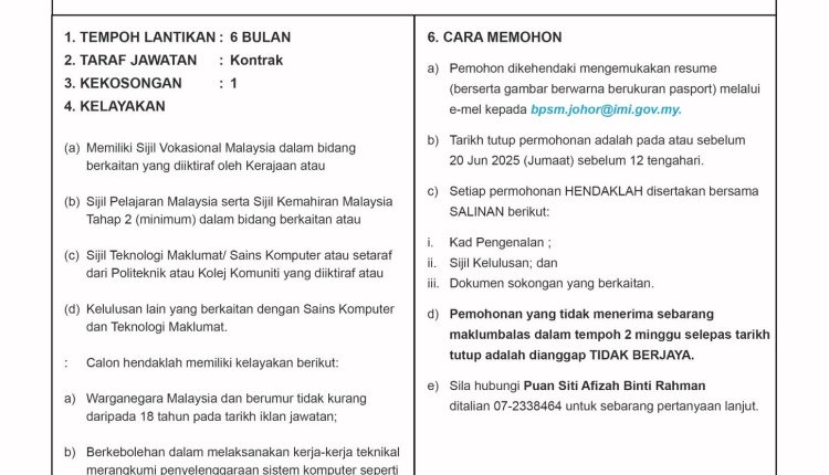 johor imi
