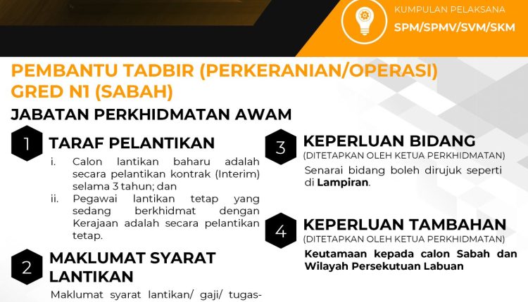 jpa sabah