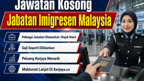 Jabatan Imigresen Malaysia (JIM) ~ Pembantu Tadbir (P/O) N1
