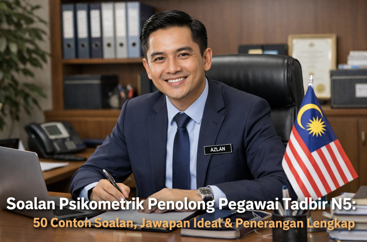 Soalan Psikometrik Penolong Pegawai Tadbir N5: 50 Contoh Soalan, Jawapan Ideal & Penerangan Lengkap