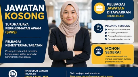 Suruhanjaya Perkhidmatan Awam (SPA9) Pelbagai Kementerian/Jabatan  ~ Jawatan Penolong Pegawai Arkib Gred S5